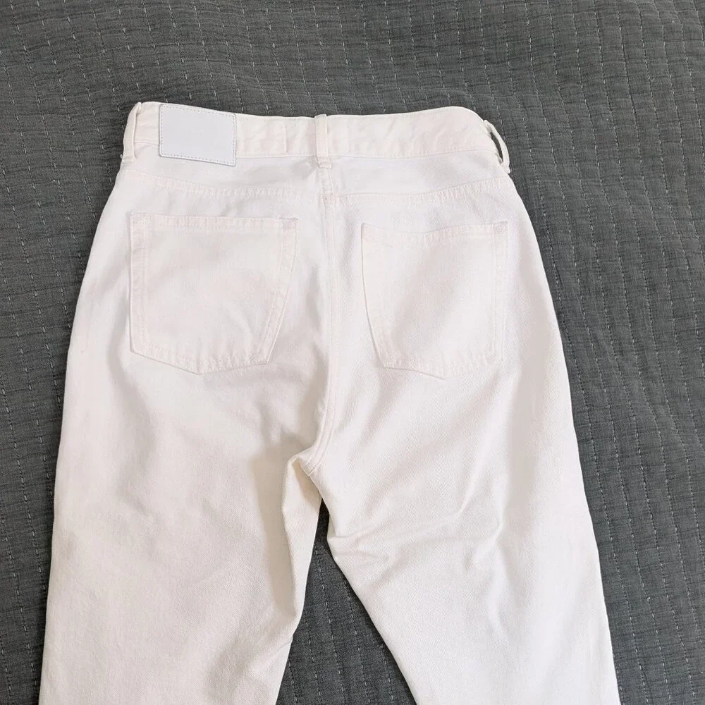 Everlane 90's Cheeky Ankle Ecru 26 - Picture 3 of 3